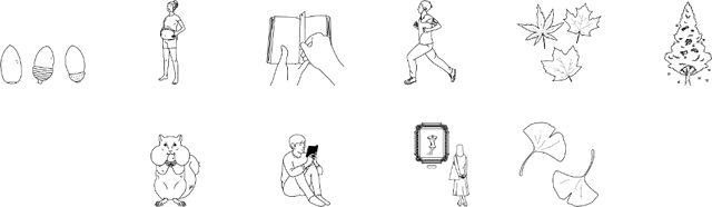 Seasonal Illustrations 秋/Autumn