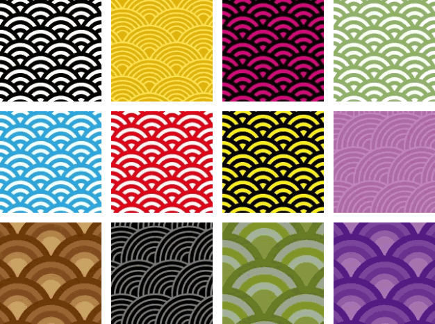 青海波(せいがいは)