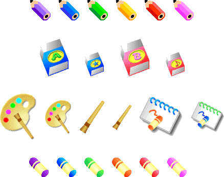 アイコンカテゴリーの文房具