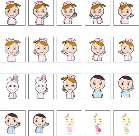 人物 医者/看護師のカテゴリー